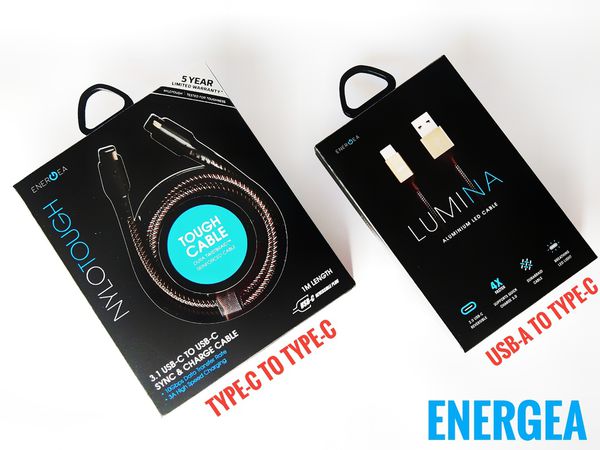［開箱］ENERGEA LUMINA USB-A to Type-C 快速充電線
