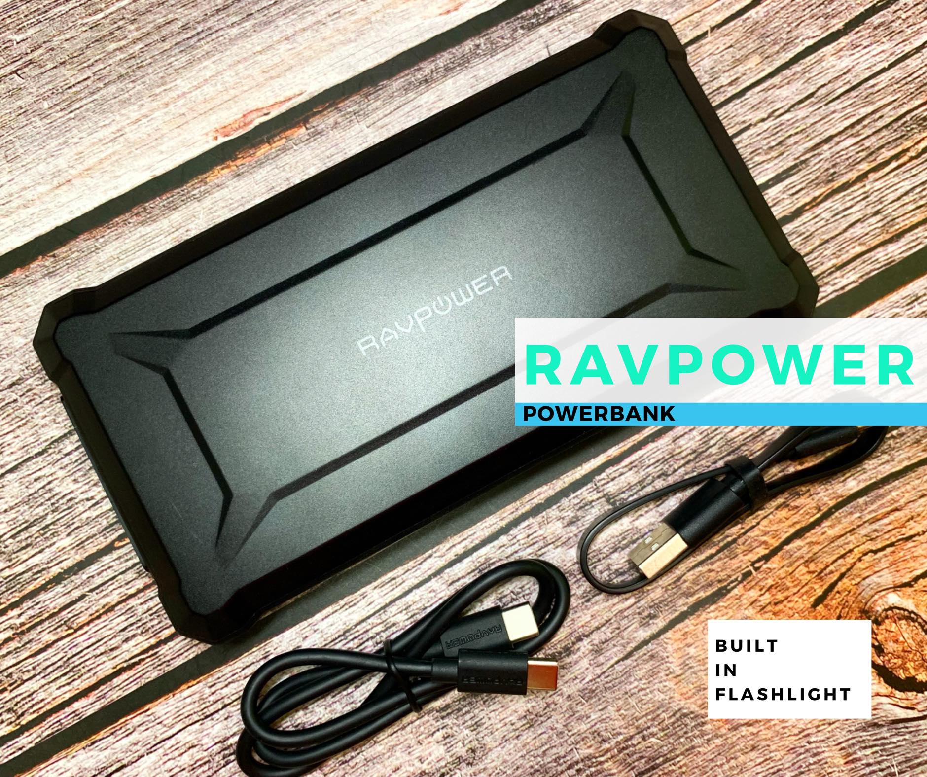 Ravpower 鋼鐵系列 – Amazon 行動電源推薦第一品牌、支援 PD3.0 快充輸出