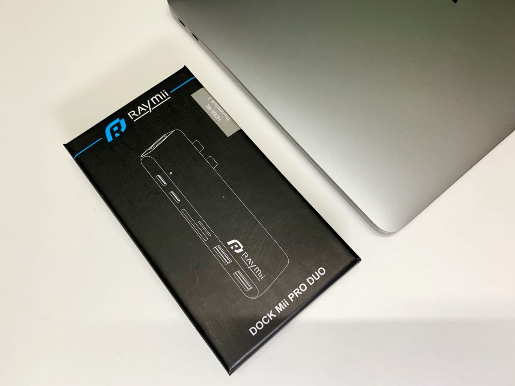 MacBook TYPE-C Hub介紹 - RAYMII DOCK MII PRO DUO 七合一雙接口鋁合金100W充電集線器 - thunderbolt3 - 科技生活 - teXch