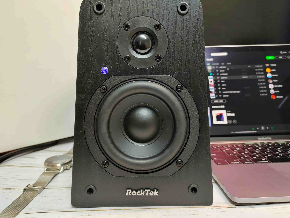 「藍牙喇叭開箱」Rocktek RT-SP01 - 書架型藍牙喇叭，清晰自然的好聲音 - SP01評價 - 科技生活 - teXch