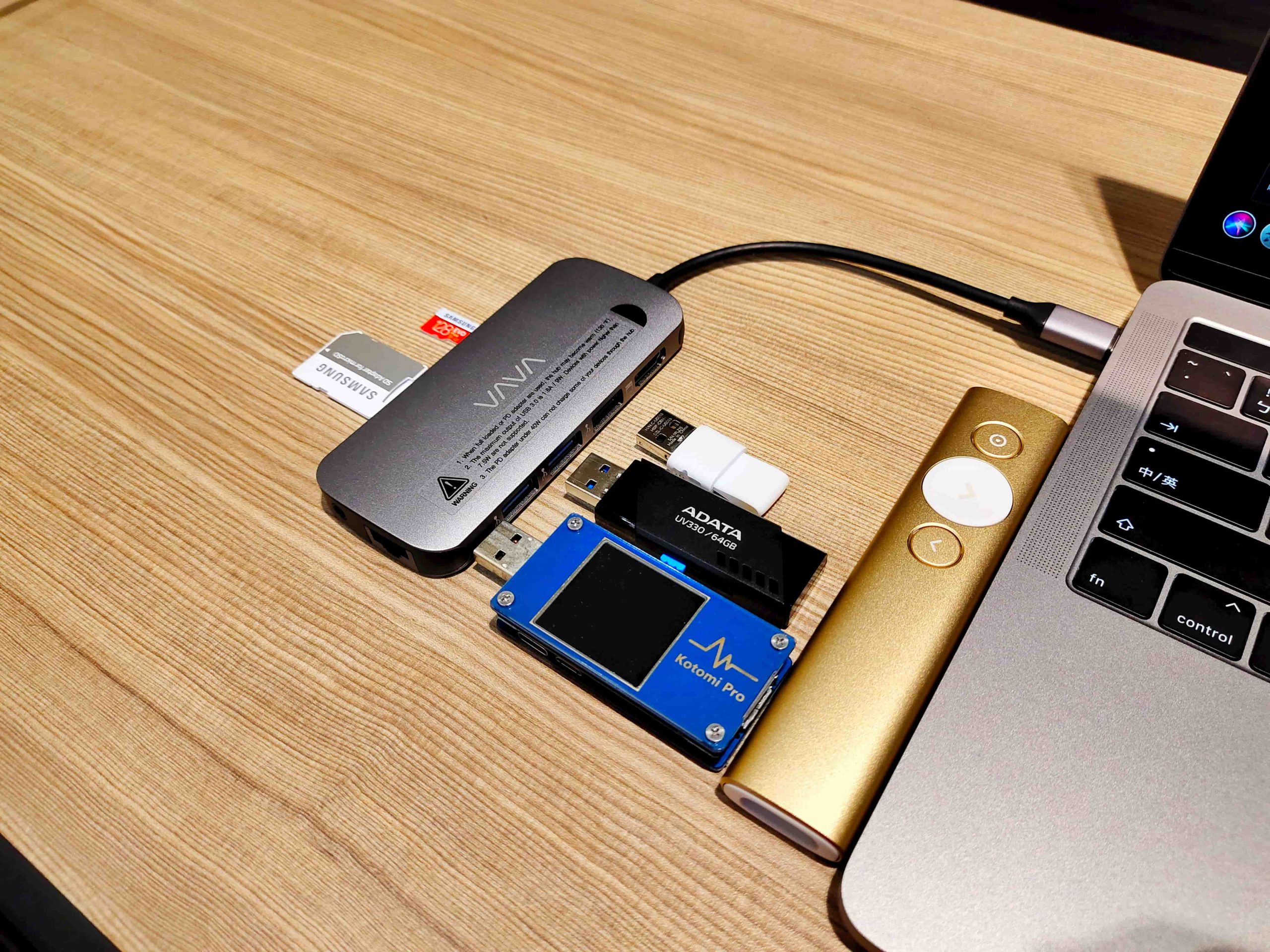 「 HUB開箱 」VAVA VA-UC016 9合1 USB-C 集線器 – MACBOOK PRO 2019 設備實測 - Mac周邊 - 科技生活 - teXch