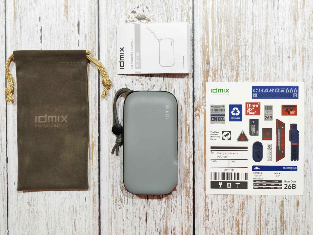 IDMIX CH07 Pro 多功能行動電源開箱 - 蘋果 MFi 認證，自帶線材的大容量行動電源 - 行動電源 推薦2024 - 科技生活 - teXch
